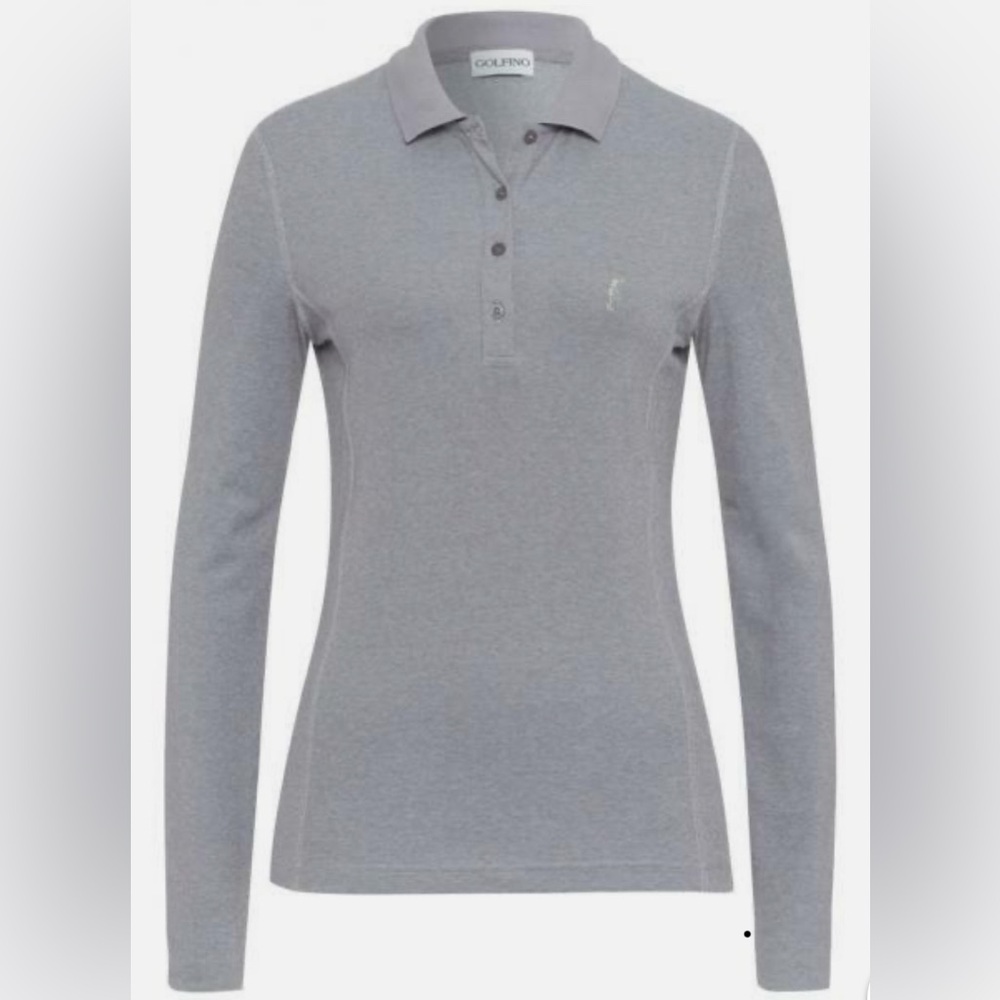 Golfino Unisex  Light Sun Protection Gray Jersey .Size Woman XL